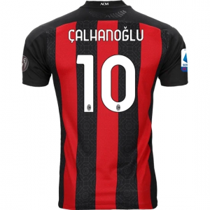 Maglie da Calcio AC Milan Hakan Calhanoglu 10 Prima 2020 21 – Manica Corta