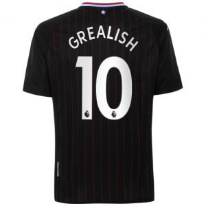 Maglie da Calcio Aston Villa Jack Grealish 10 Seconda 2020 21 – Manica Corta