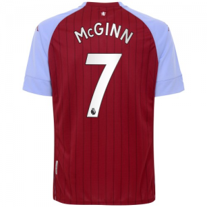 Maglie da Calcio Aston Villa John McGinn 7 Prima 2020 21 – Manica Corta