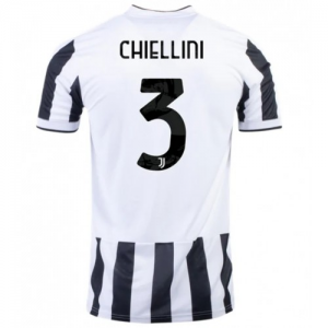 Maglie da Calcio Juventus Giorgio Chiellini 3 Prima 2021-22 – Manica Corta