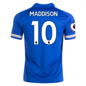Maglie da Calcio Leicester City James Maddison 10 Prima 2020 21 – Manica Corta