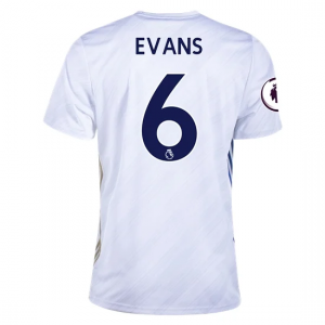 Maglie da Calcio Leicester City Jonny Evans 6 Seconda 2020 21 – Manica Corta