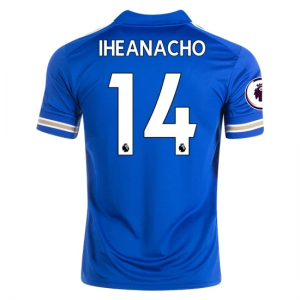 Maglie da Calcio Leicester City Kelechi Iheanacho 14 Prima 2020 21 – Manica Corta