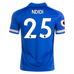 Maglie da Calcio Leicester City Wilfred Ndidi 25 Prima 2020 21 – Manica Corta