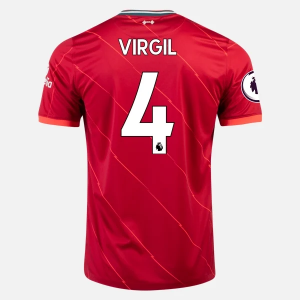 Maglie da Calcio Liverpool Virgil van Dijk 4 Prima 2021-22 – Manica Corta