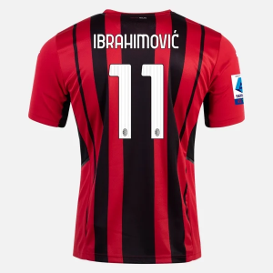 Maglie da Calcio AC Milan Zlatan Ibrahimovic 11 Prima 2021/22 – Manica Corta