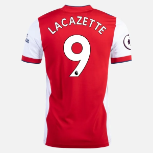Maglie da Calcio Arsenal Alexandre Lacazette 9  Prima 2021/22 – Manica Corta