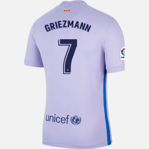 Maglie da Calcio FC Barcelona Antoine Griezmann 7 Seconda  2021/22 – Manica Corta