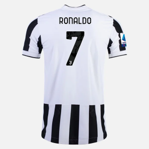 Maglie da Calcio Juventus Cristiano Ronaldo 7 Prima  2021/22 – Manica Corta