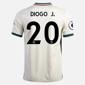 Maglie da Calcio Liverpool FC Diogo Jota 20 Seconda  2021/22 – Manica Corta