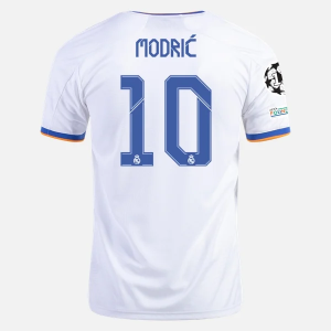 Maglie da Calcio Real Madrid Luka Modric 10 Prima  2021/22 – Manica Corta