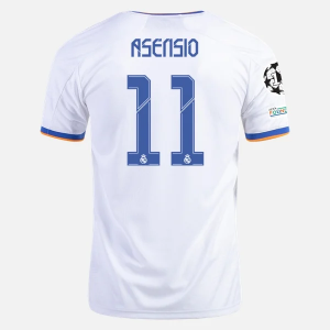 Maglie da Calcio Real Madrid Marco Asensio 11 Prima  2021/22 – Manica Corta