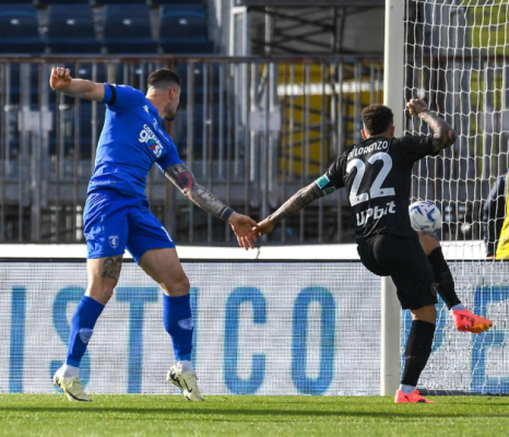 L’Empoli stordisce il Napoli con una vittoria cruciale per 1-0
